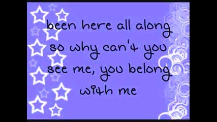 Taylor Swift - You Delong With Me With Lyrics Hq