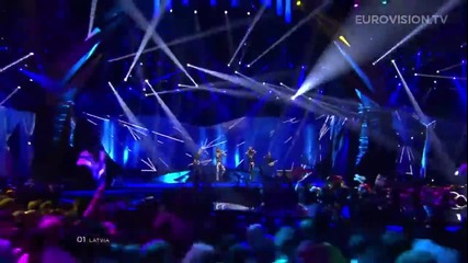 Евровизия 2013 - Латвия | Per - Here We Go [втори полуфинал]