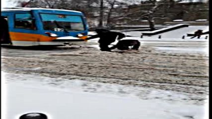 "Моята новина": Трамвай и сняг в София