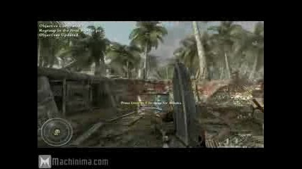 COD: World at War - Burn Em Out Gameplay (4 of 4)