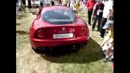Alfa Romeo 8c Competizione Exhaust