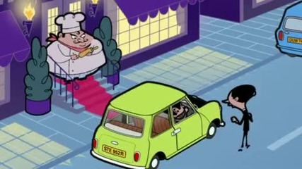 Parking at a restaurant mr bean 