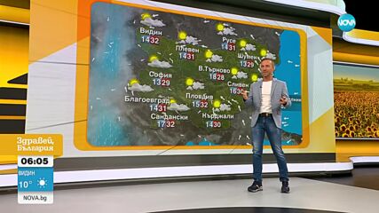 Прогноза за времето (09.09.2024 - сутрешна)