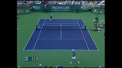 Indian Wells 2006 : Федерер - Гаске