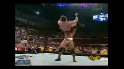 Kane saves Batista to Snitsky & Flair & Triple H