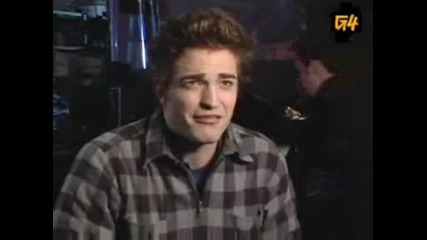 Robert Pattinson Interview for G4tv