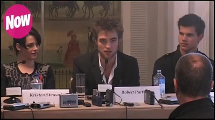 Robsten Пресконференция в Лондон
