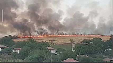 Пожарът в село Ореш
