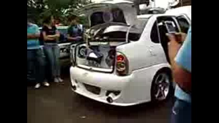 Exhaust On Fire