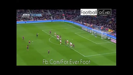 Барселона - Алмерия 2:0, Меси (24)