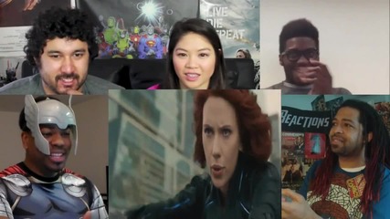 Фенове гледат дивия трейлър на филма Отмъстителите: Ерата на Ултрон (2015)