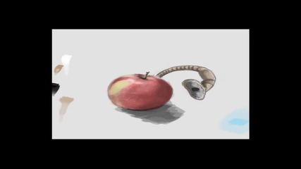 Дигитално Рисуване : Не Отхапвай от ябълката