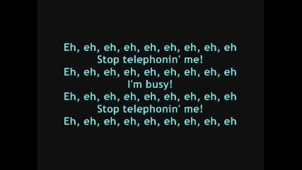 [lyrics]lady Gaga feat. Beyonce - Telephone