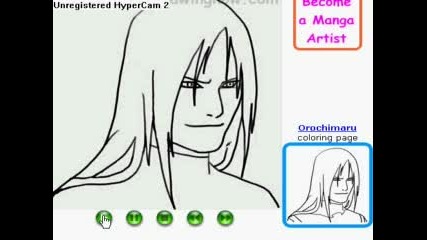 How To Draw Orochimaru