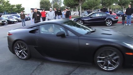 Lexus Lfa Spotted in Motion in Socal! 