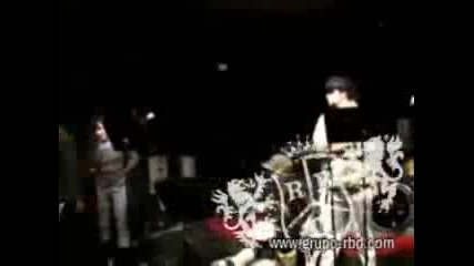Rbd ensayando Carino Mio