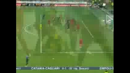 Inter - Fiorentina 3:1 Zlatan Goal