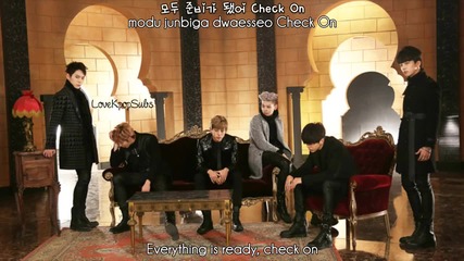 B.a.p - Check On [english Subs, Romanization & Hangul]