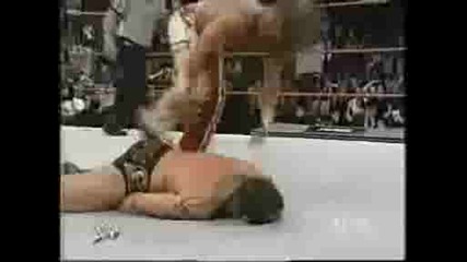 Shawn Michaels Super Kicks На Randy Orton