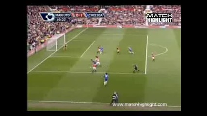 Manchester United vs Chelsea 0 - 1 Goals and Highlights 2010 - 04 - 03 