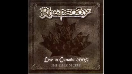 Rhapsody - The Dark Secret (live)