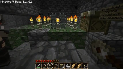 Minecraft - _survival Island_ Part 6_ Burn you hellish fiends! Burn!