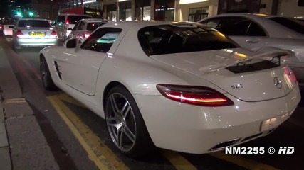 Mercedes Sls Amg Loud Revving and Accelerate_