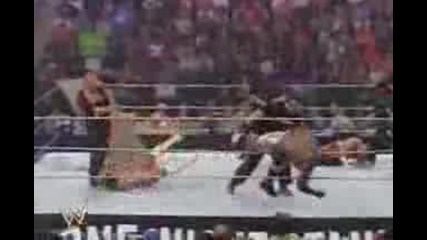 Wwe One Night Stand 2007 6 Man Tag Team Tables Match 