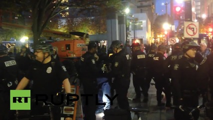 USA: Anonymous take to streets of Seattle for Million Mask March