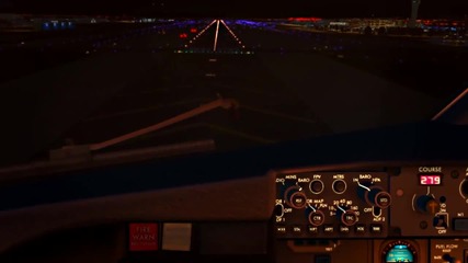 Fs9: American Airlines Arrival at Portland Airport 