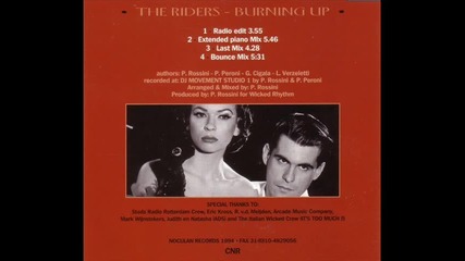 The Riders - Burning Up (radio Edit)