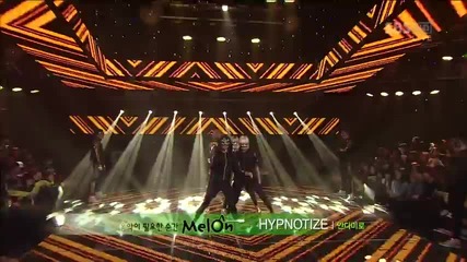 Andamiro - Hypnotize @ Inkigayo (21.10.2012)