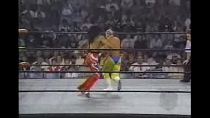 WCW: Rey Mysterio Vs Juventud Guerrera - 1998 година