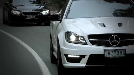 Bmw M4 vs Mercedes-benz C63 Edition 507
