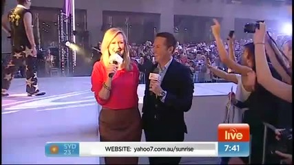 Psy - Gangnam Style ( Sunrise Australia )