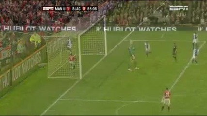 Манчестър Юнайтед - Блекбърн 1:0 Бербатов Гол