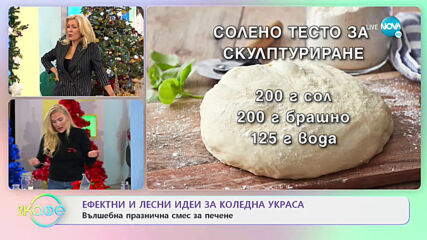 Ефективни и лесни идеи за коледна украса - „На кафе” (21.12.2020)