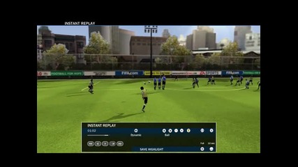 Fifa 10 - Гол на Раул 