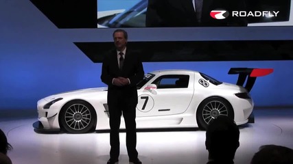 Roadfly.com - Mercedes-benz Sls Amg Gt3 debut at New York International Auto Show