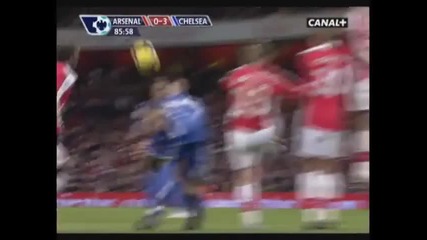 Arsenal 0 - 3 Chelsea (didier Drogba)