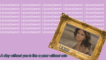 * Karaoke * Selena Gomez - A Year Without Rain 