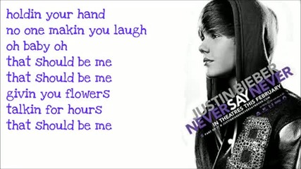 Justin Bieber ft. Rascal Flatts - That should be me