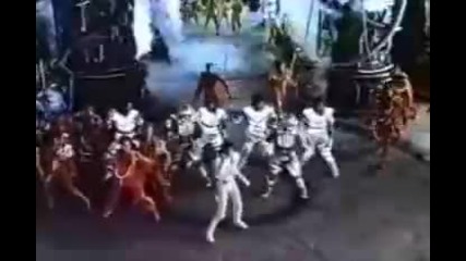 Michael doing a nice moonwalk 
