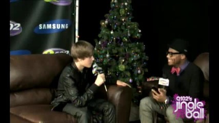 Н О В О интервю на Justin Bieber / Jingle Ball 2010 08.12.2010 