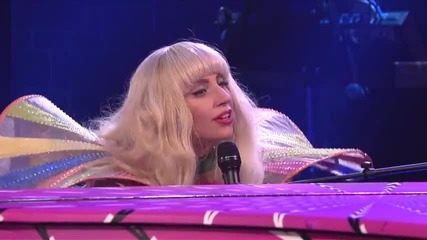 Live! Lady Gaga - Gypsy (live on Snl)