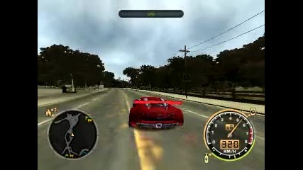 Need For Speed Most Wanted - Bugatti Veyron Top Speed 