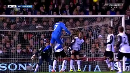 Cristiano ronaldo vs valencia