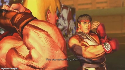 Street Fighter X Tekken 'all Street Fighter Rival Cutscenes'