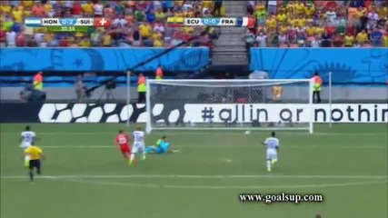 Хондурас 0:3 Швейцария 25.06.2014