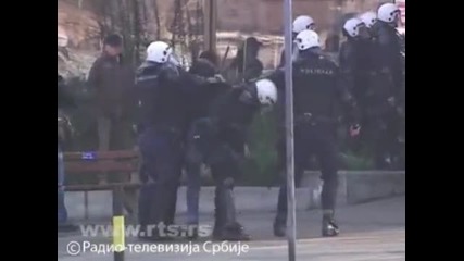 Боеве в Белград Сърбия!? Гей Парад 10.10.2010 